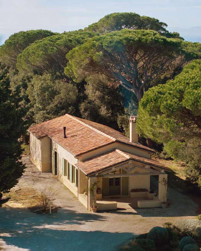 Tenuta Carpoli vigneti e casale immerso nella campagna toscana